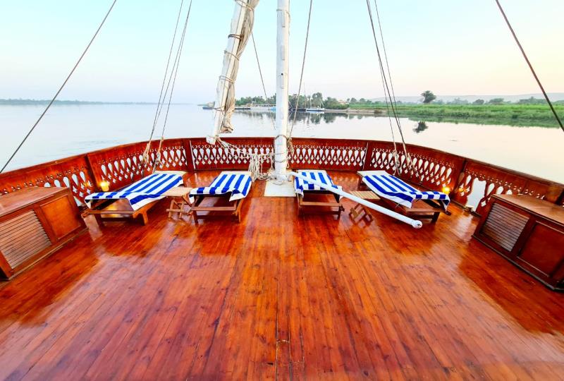 Miran Dahabiya Nile Cruise 8 Days  From Luxor 