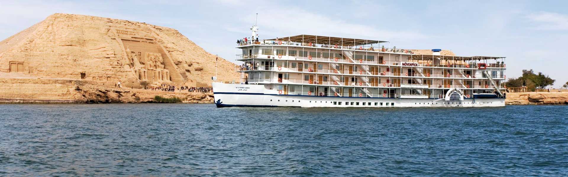 Croisière Mövenpick Prince Abbas Lac Nasser (Durant Noël Et Nouvel An) 4 Jours  Abou Simbel / Assouan